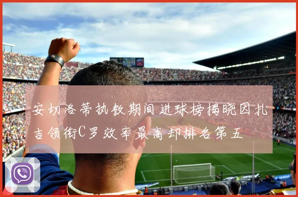 安切洛蒂执教期间进球榜揭晓因扎吉领衔C罗效率最高却排名第五